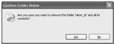 NIKON L-ENREGISTREUR DE DONNEES MV-1 - Save the "nikon_DR" folder to the PC. - 1