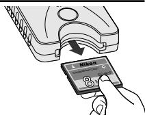 NIKON L-ENREGISTREUR DE DONNEES MV-1 - Para sacar tarjetas de memoria - 1