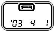 NIKON LITE TOUCH ZOOM 100W-QD - Make sure that the sufficient Battery Power indicator ( 一 _  一 ) is showing on the LCD panel. - 2