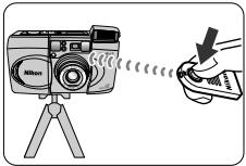 NIKON LITE TOUCH ZOOM 100W-QD - Appuyez sur le bouton ©/© jusqu'à ce que “© ©” apparaisse dans l'écran de contrôle CL. - 3