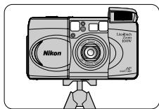 NIKON LITE TOUCH ZOOM 100W-QD - Utilisation du retardateur - 1
