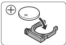 NIKON LITE TOUCH ZOOM 110S-QD - Replacing the remote control battery - 2