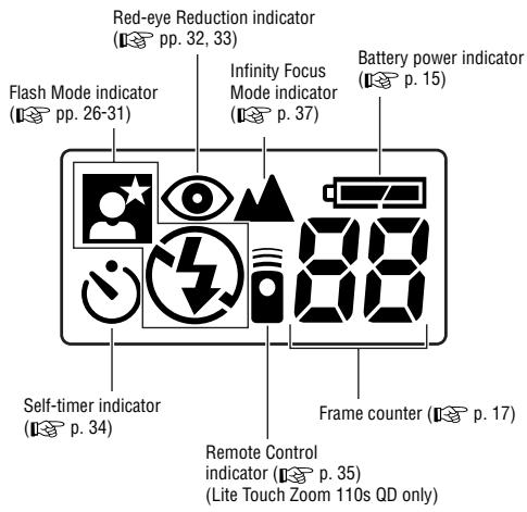 NIKON LITE TOUCH ZOOM 110S-QD - LCD panel - 1