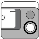 NIKON LITE TOUCH ZOOM 110S-QD - Lighting/blinking of the green LED - 1
