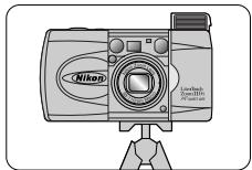 NIKON LITE TOUCH ZOOM 110S-QD - Utilisation du retardateur - 1