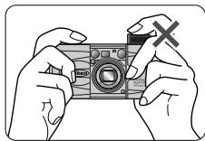 NIKON LITE TOUCH ZOOM 110S-QD - Die orangefarbene LED blinkt Schnell: - 2