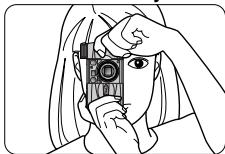 NIKON LITE TOUCH ZOOM 110S-QD - Holding the camera properly - 2