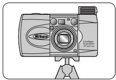 NIKON LITE TOUCH ZOOM 110S-QD - Using the self-timer - 1