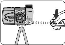 NIKON LITE TOUCH ZOOM 110S-QD - Appuyez sur le bouton jusqu'à ce que " ” apparaisse dans l'écran de contrôle CL. - 3