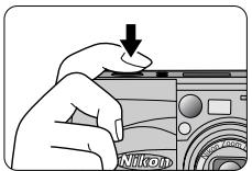 NIKON LITE TOUCH ZOOM 110S-QD - Check the green LED is on, then press the shutter release button all the way to release the shutter. (p. 20) - 1