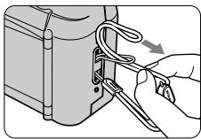 NIKON LITE TOUCH ZOOM 110S-QD - Attaching the strap - 1