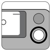 NIKON LITE TOUCH ZOOM 110S-QD - Clignotement/allumage du témoin vert - 1