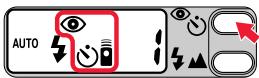 NIKON LITE TOUCH ZOOM 140ED-QD - Press the 📋 button until “💡” appears on the LCD panel. - 1