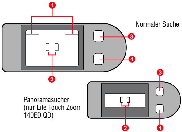 NIKON LITE TOUCH ZOOM 140ED-QD - Anzeigen im Sucher - 1