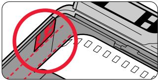 NIKON LITE TOUCH ZOOM 140ED-QD - Pull the film leader out to the red index mark. - 1
