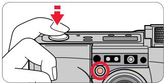 NIKON LITE TOUCH ZOOM 140ED-QD - Appuyez sur le bouton Ⓞ jusqu'à ce que l'indication " Ⓞ" apparaisse dans l'écran de contrôle. - 6