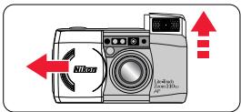 NIKON LITE TOUCH ZOOM 140ED-QD - Kurzanleitung - 2