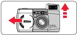 NIKON LITE TOUCH ZOOM 140ED-QD - Guide d'utilisation rapide - 2
