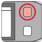 NIKON LITE TOUCH ZOOM 140ED-QD - Lighting/blinking of the orange LED - 1