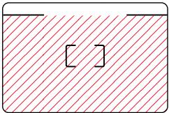 NIKON LITE TOUCH ZOOM 140ED-QD - Compose the picture within the parallax compensation marks. - 1