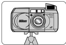 NIKON LITE TOUCH ZOOM 150ED-QD - Using the self-timer - 1
