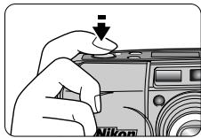 NIKON LITE TOUCH ZOOM 150ED-QD - Hinweis zur Verringerung des "Rote Augen"-Effektis - 3