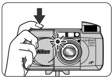 NIKON LITE TOUCH ZOOM 150ED-QD - Utilisation du retardateur - 2