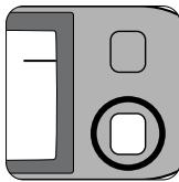 NIKON LITE TOUCH ZOOM 150ED-QD - Lighting/flashing of the green LED - 1