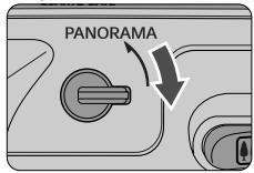 NIKON LITE TOUCH ZOOM 150ED-QD - Select Regular or Panorama mode with the Panorama switch. - 1