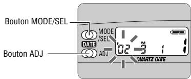 NIKON LITE TOUCH ZOOM 150ED-QD - Correction de la date et de l'heure - 1