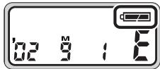 NIKON LITE TOUCH ZOOM 150ED-QD - Vergewissern Sie sich, daß die Anzeige für ausreichende Batterieladung (▶) im LCD-Display zu sehen ist. - 2