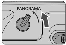 NIKON LITE TOUCH ZOOM 150ED-QD - Select Regular or Panorama mode with the Panorama switch. - 2