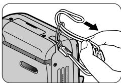 NIKON LITE TOUCH ZOOM 70W-QD - Attaching the strap - 1