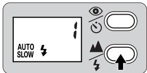 NIKON LITE TOUCH ZOOM 70W-QD - Drücken Sie die Taste 12 , bis “AUTO SLOW im LC-Display erscheint. - 1