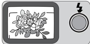 NIKON LITE TOUCH ZOOM 70W-QD - Achten Sie daraufuf, daß die rote LED aufleuchtet, und drücken Sie dann den Auslöser. - 1