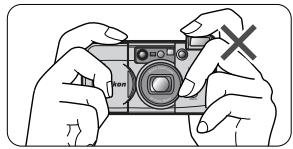 NIKON LITE TOUCH ZOOM 70W-QD - Flash shooting range - 1