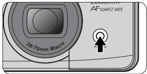NIKON LITE TOUCH ZOOM 70W-QD - Press the Macro button. - 1