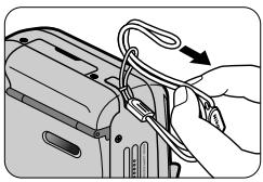 NIKON LITE TOUCH ZOOM 70W-QD - Anbringen der Trageschlaufe - 1
