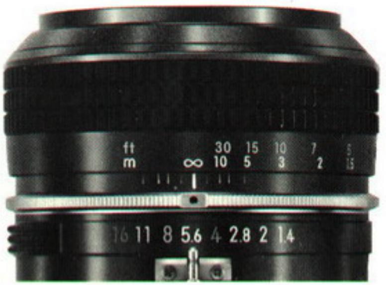 NIKON NIKKORMAT EL1 - Affichage de l'ouverture - 1