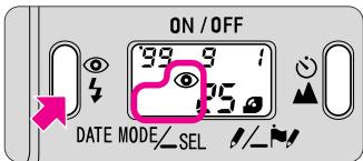 NIKON NUVIS 300 - Selecting the flash mode - 1