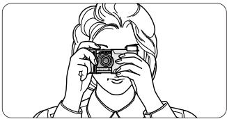 NIKON NUVIS S 2000 - Richtige Kamerahaltung - 1