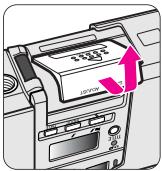 NIKON NUVIS S 2000 - Einlagen der Batterie - 1