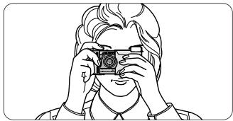 NIKON NUVIS S 2000 - Maintien correct de l'appareil - 1