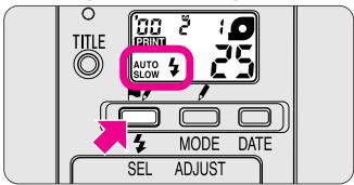 NIKON NUVIS S 2000 - Slow sync flash mode - 1