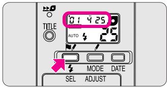 NIKON NUVIS S 2000 - Programmation de la date et de l'heure - 4