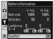 NIKON POIGNEE-ALIMENTATION MB-D80 POUR REFLEX NUMERIQUE D80 - Batteriinformation - 1