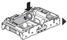 NIKON POIGNEE-ALIMENTATION MB-D80 POUR REFLEX NUMERIQUE D80 - 【卍3形電池の场合】 - 1