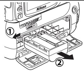 NIKON POIGNEE-ALIMENTATION MB-D80 POUR REFLEX NUMERIQUE D80 - 巴特尼一の取と外方 - 1