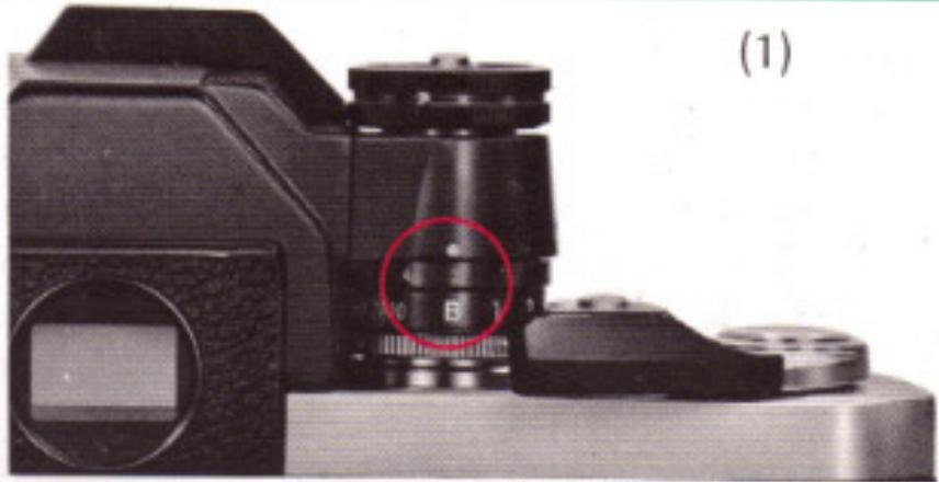 NIKON F2S - Vitesses très lentes - 1