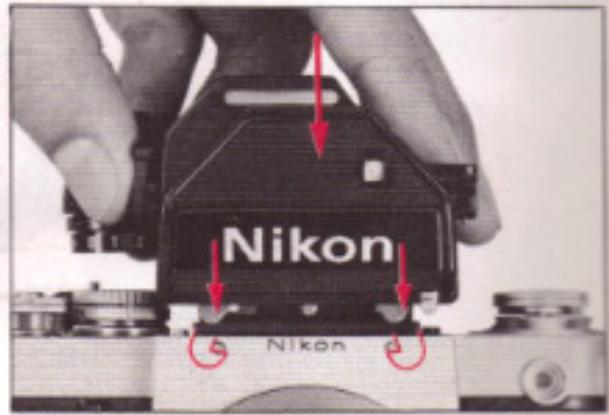 NIKON F2S - CHANGEMENT DE VISEUR - 2